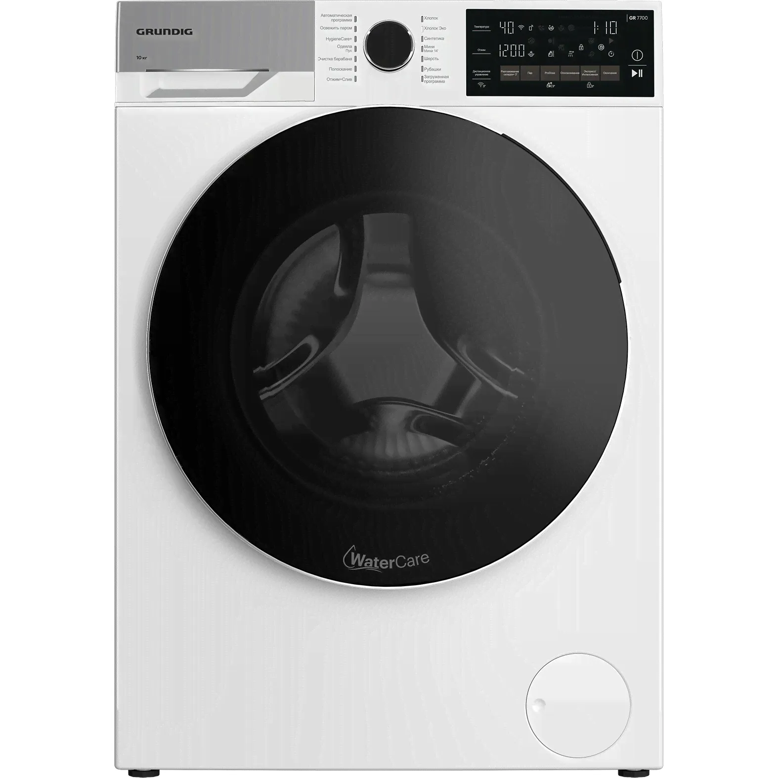 Стиральная машина Grundig GWP810616WW, цвет черный