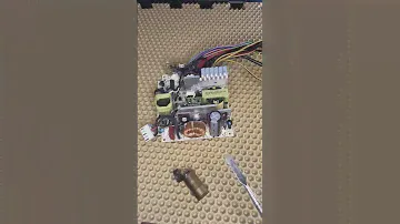 Цена невнимательности | Разрушение конденсатора | Ремонт БП компьютера #repair #psu